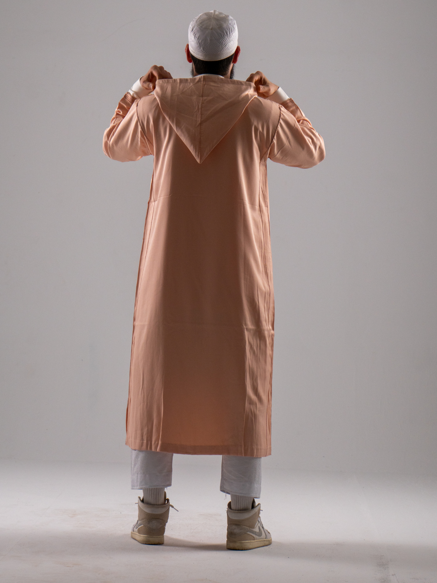 Jelaba Fes Salmón claro