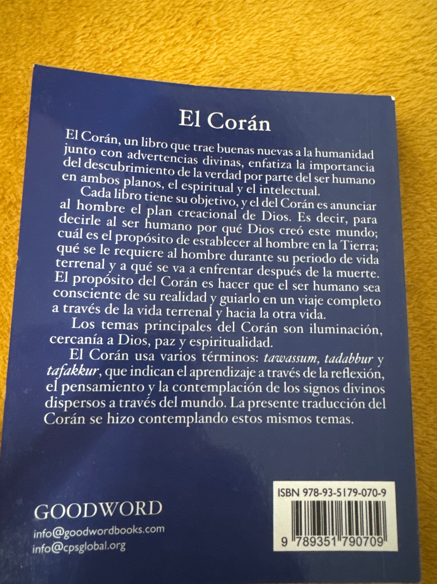 Quran de bolsillo
