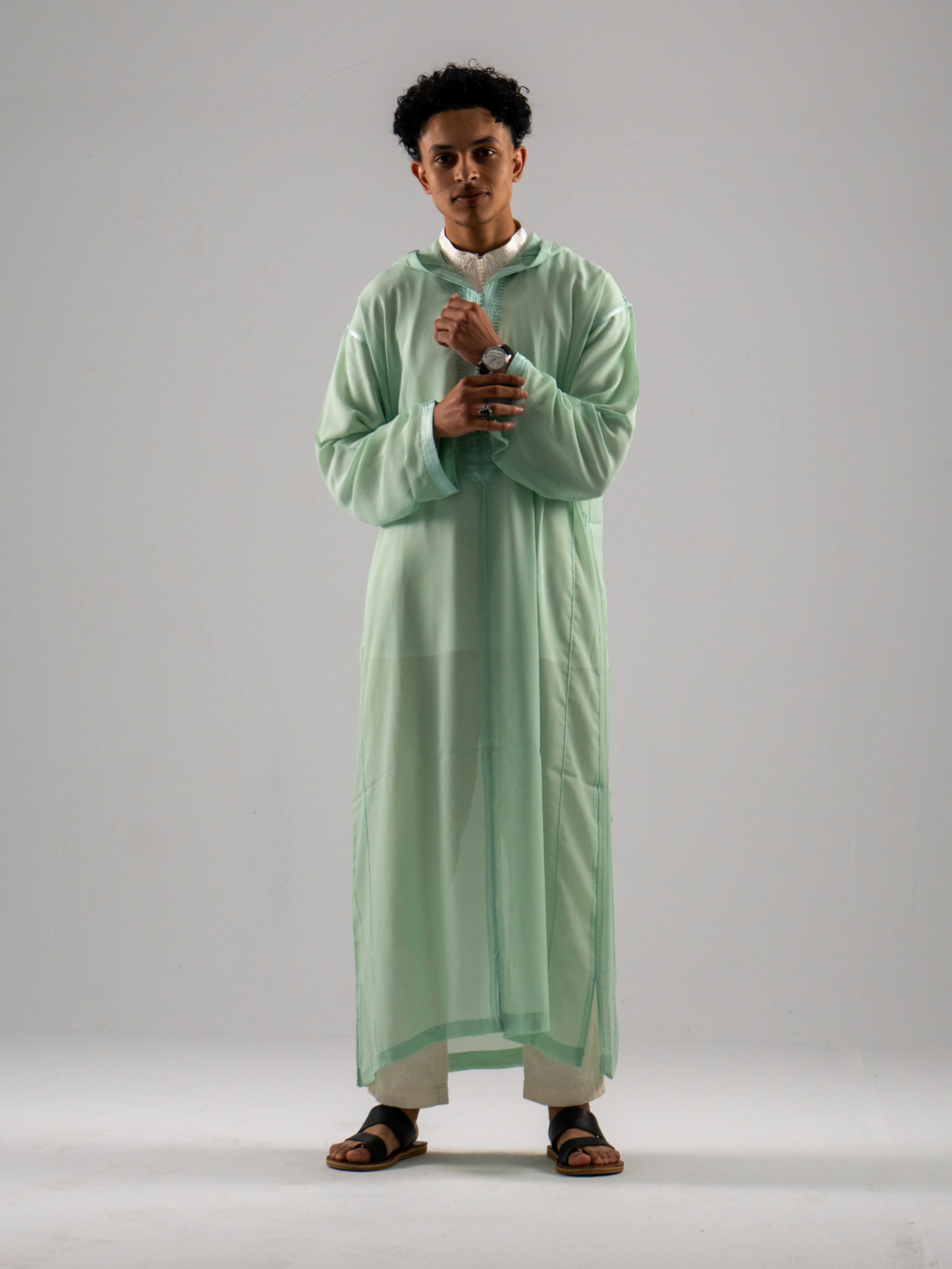 Foqiya transparente perla