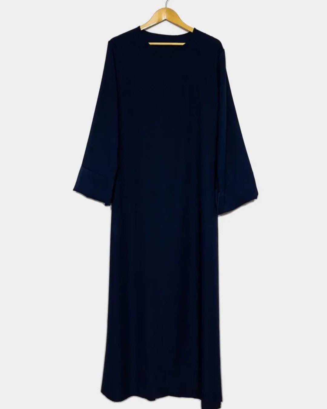 Robe abaya manches largue