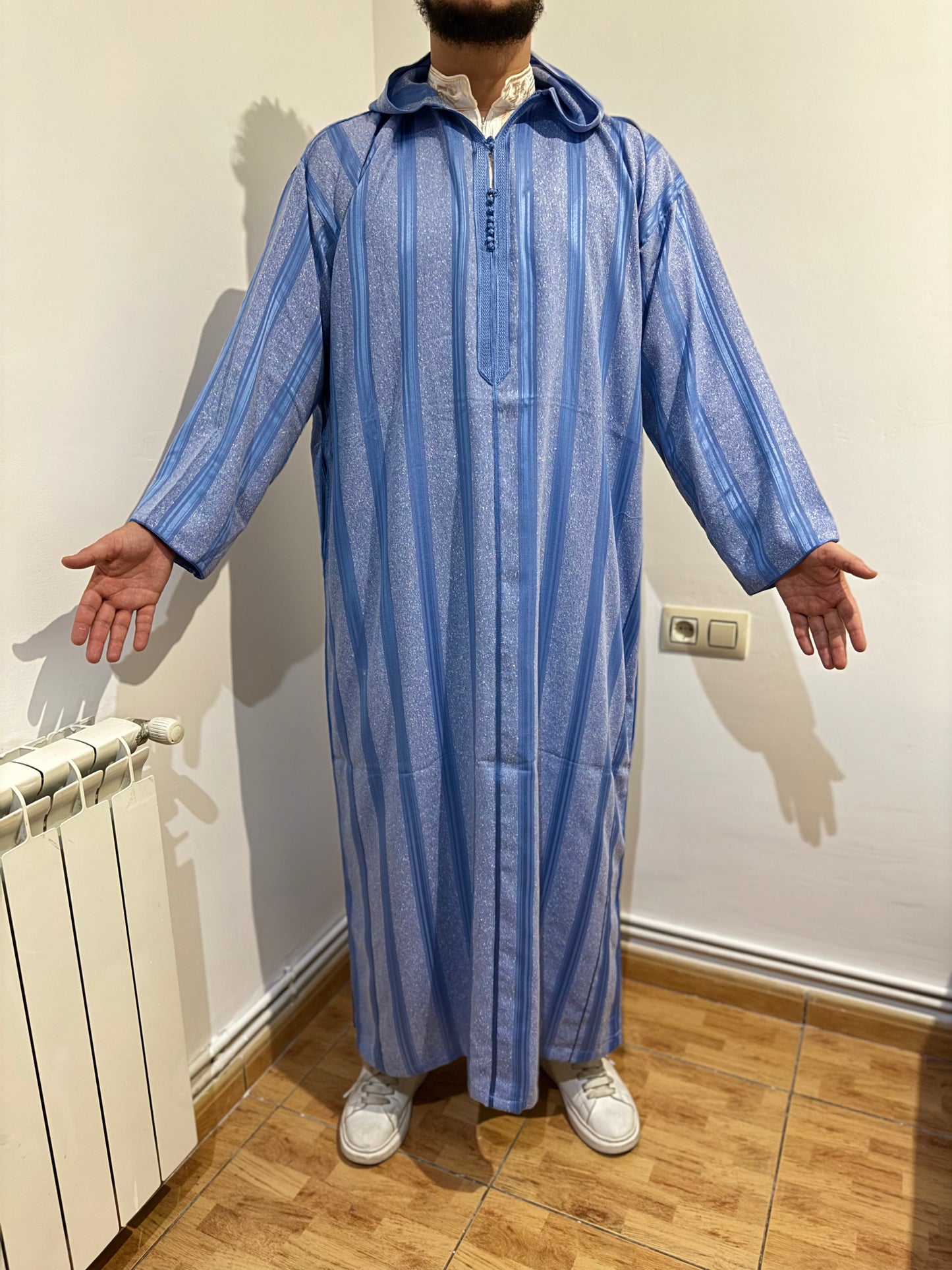 Foqya (Jelaba Exterior) - Azul
